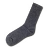 Embroidered Crew Socks Charcoal